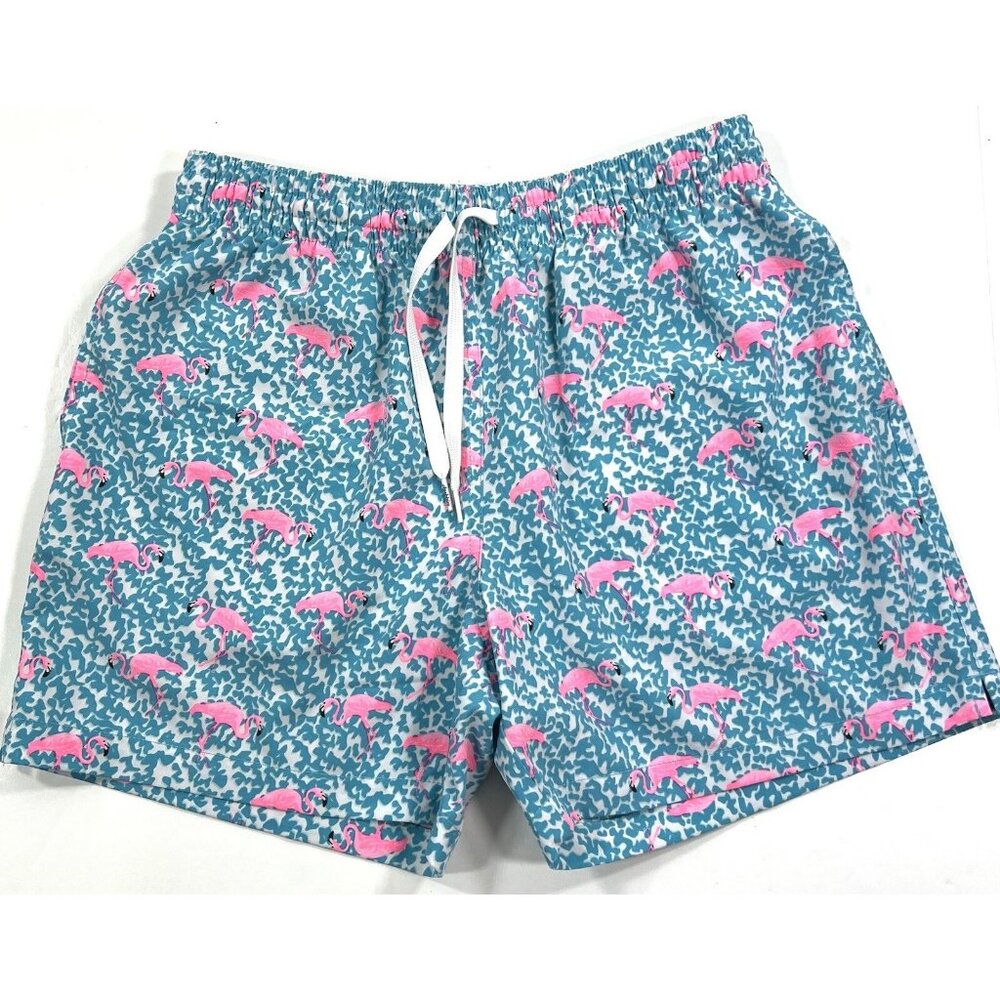 Chubbies Blue and Pink Swim Trunks